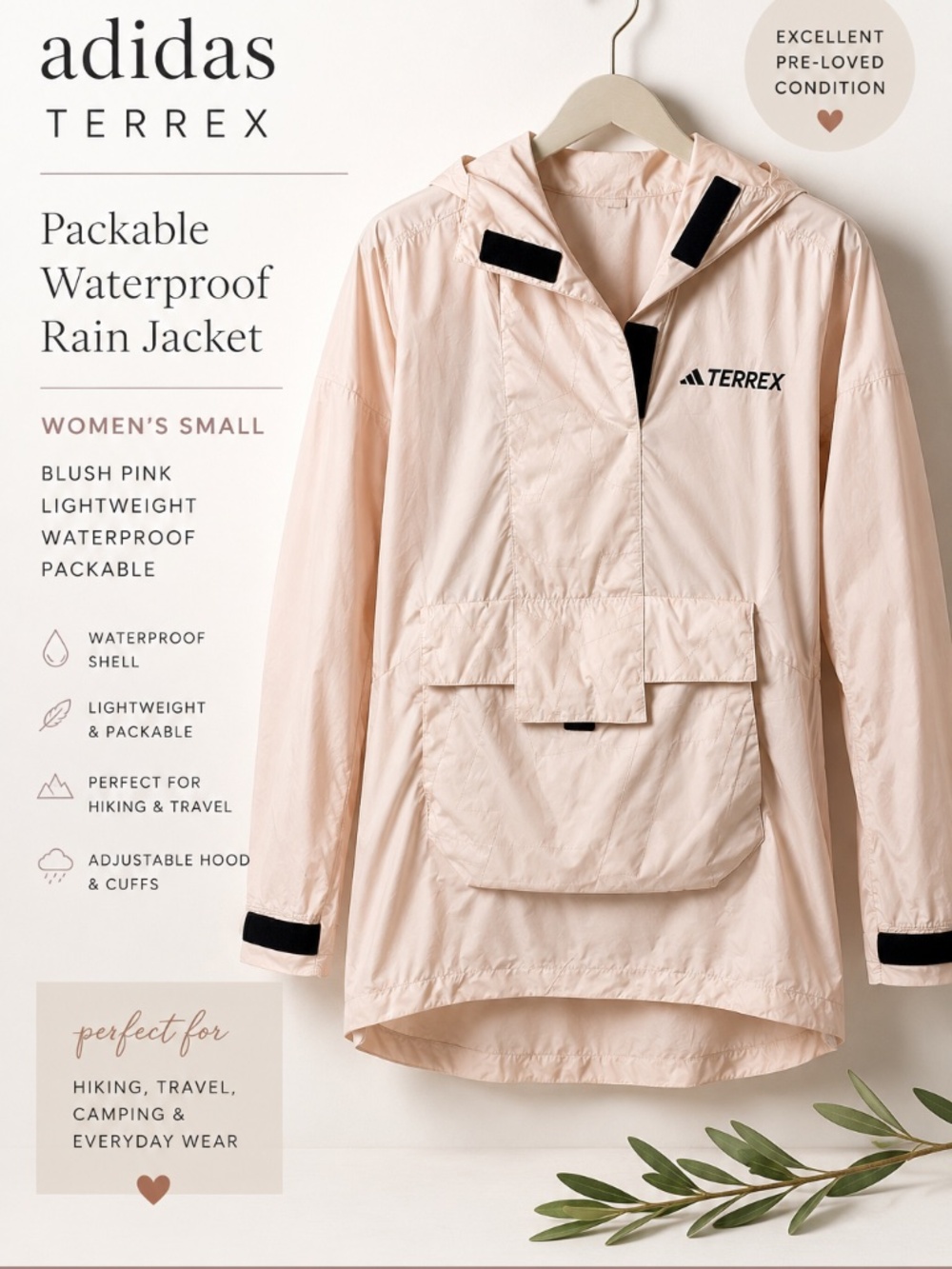 Adidas Terrex Rain Shell